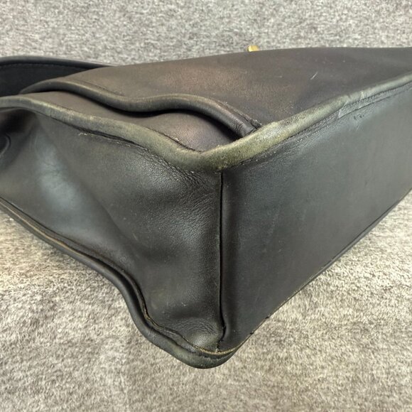 ✅VTG Coach Beekman 5266 Black Leather Briefcase Business Messenger/Laptop Bag - Picture 14 of 16